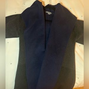 Authentic Vince Tri-color car coat— Small